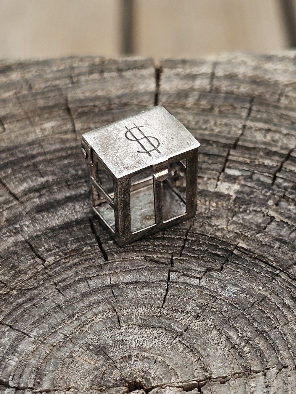 Vintage Sterling Silver Mad Money Emergency Fund Charm
